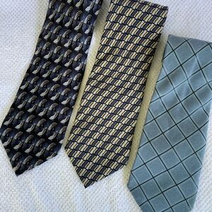 Silk Ties set of three